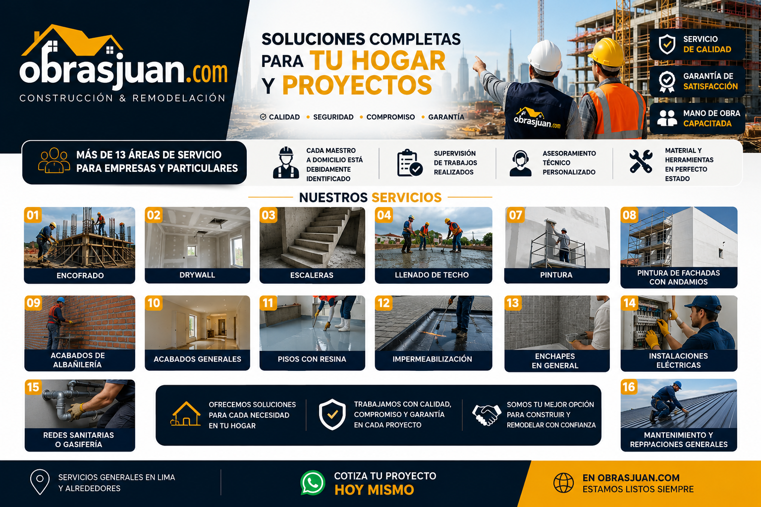 portada de servicio de ObrasJuan