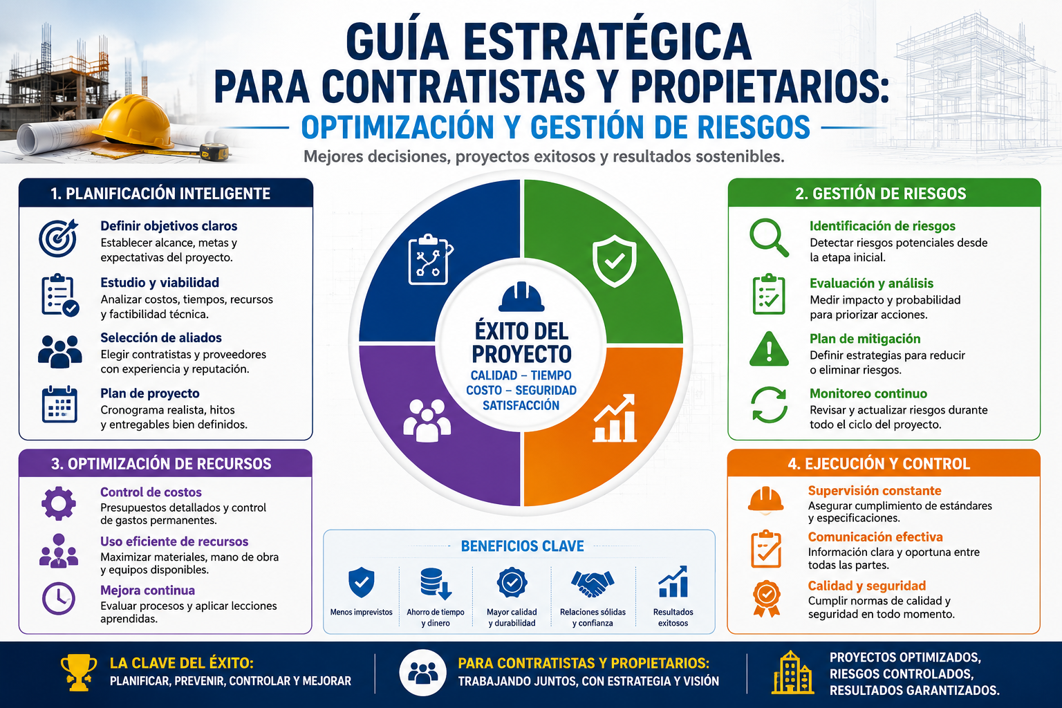 Guía Estratégica para Contratistas y Propietarios Optimización y Gestión de Riesgos