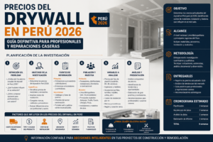 Precios del Drywall en Perú 2026: Guía Definitiva para Profesionales y Reparaciones Caseras