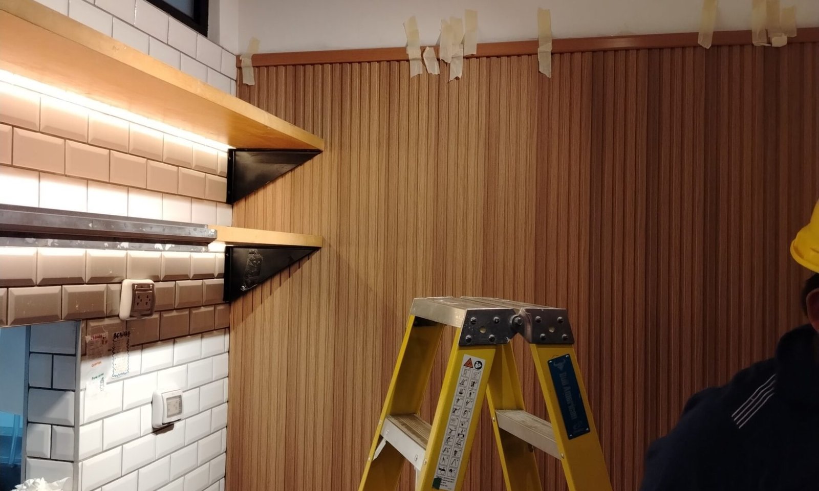 instalando Wall panel