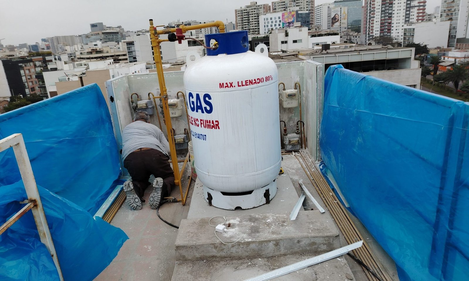 mantenimiento de azotea en edificios